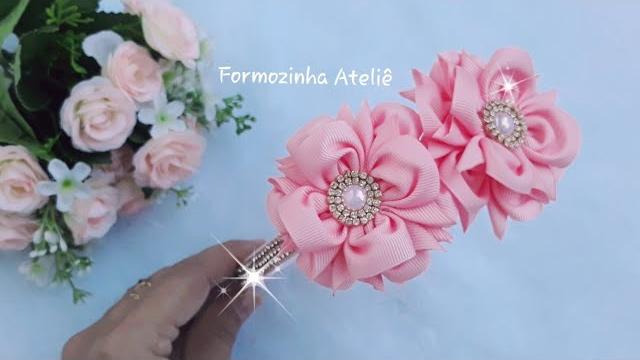 Tiara luxo de flores – Poly Formozo