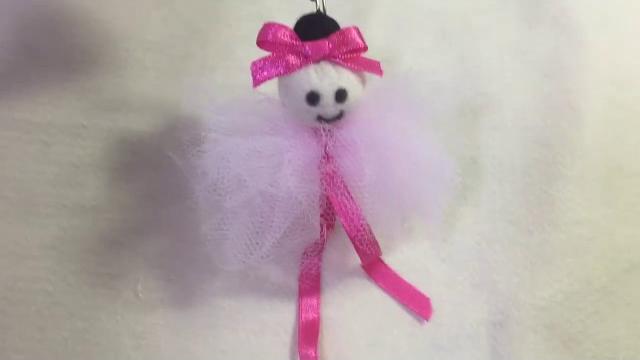 Bailarina com Tule e Feltro