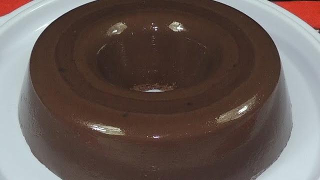 PUDIM DE CHOCOLATE