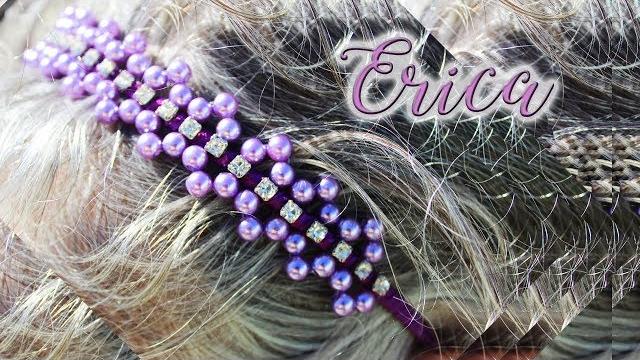 Artesanato passo a passo: Tiara de strass e pérolas (fácil, rápida e lucrativa)
