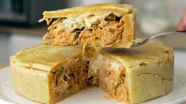 Faça Um Empadão de Frango Super Fácil – Derrete na Boca