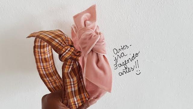 Aprenda a Fazer Tiara Turbante de Nó Sem Costura
