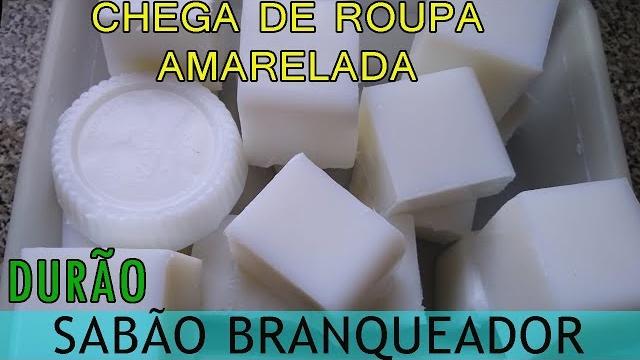 Receita de Sabão Branqueador Caseiro