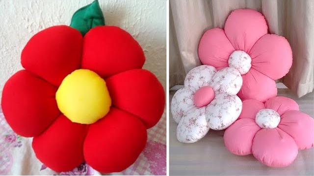 Aprenda a Fazer Lindas Almofadas de Flor