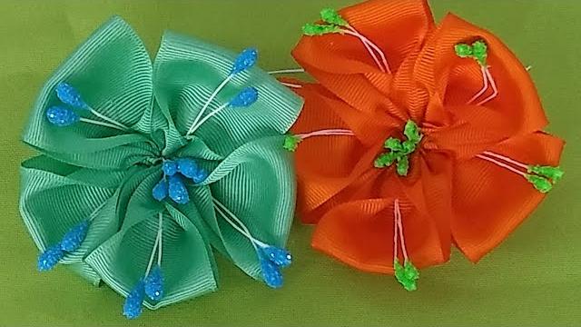 Passo a Passo de Como Fazer Flor de Fita