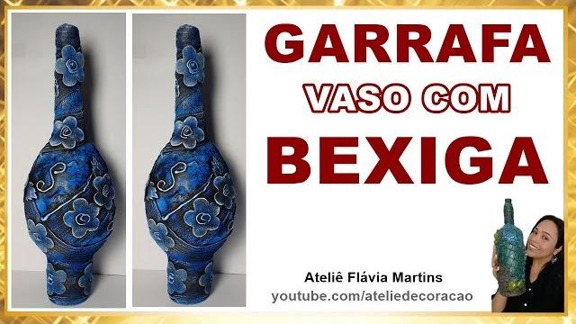 Aprenda a Fazer Vaso Utilizando Bexiga