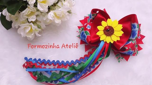 Aprenda Como Fazer Laço de Festa Junina