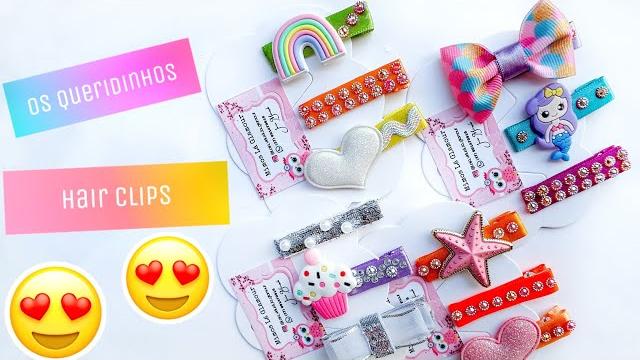 Hair Clips – Prendedores de Cabelo Infantil
