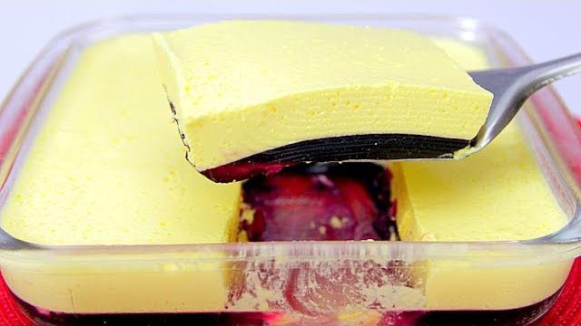 Receita de Sobremesa Incrível com Apenas 2 Ingredientes