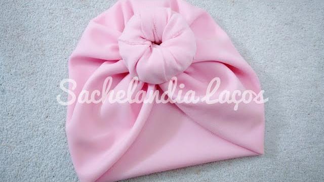 Como Fazer Touca Turbante – Parte 1