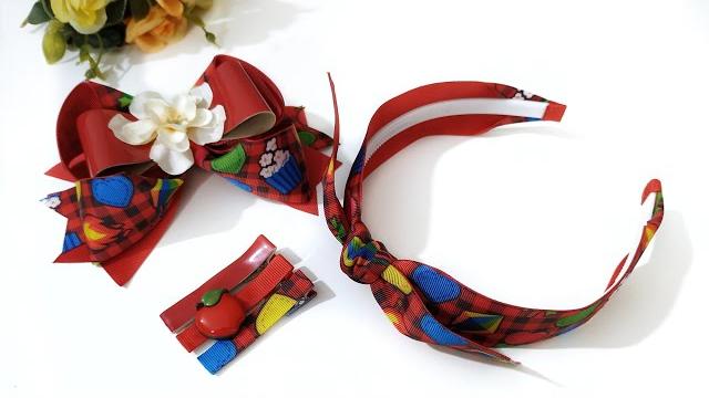 Veja Como Fazer Turbante e Hair Clips Junino