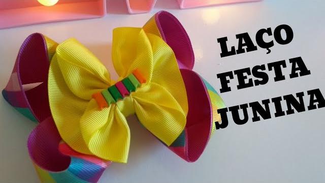Faça Laço de Festa Junina