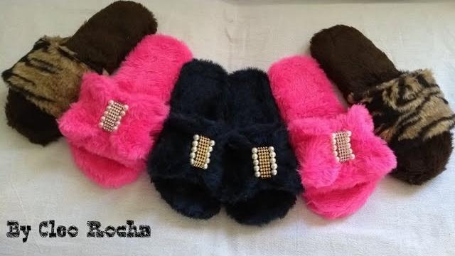 Aprenda a Fazer Chinelufa – Modelo Melissa