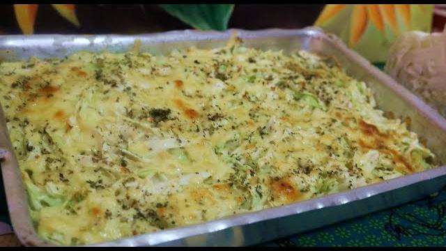 Essa Torta de Repolho Cremoso é Uma Delicia