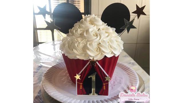 Receita de Cupcake Gigante