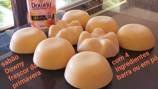 Sabão Downy em Barra ou em Pó – Com Apenas 4 Ingredientes