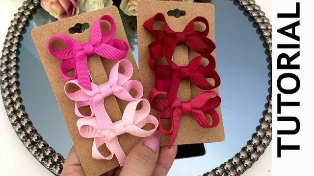 Laço Mini Boutique – Passo a Passo