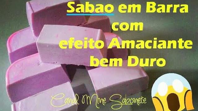 Faça Sabão em Barra sem Soda