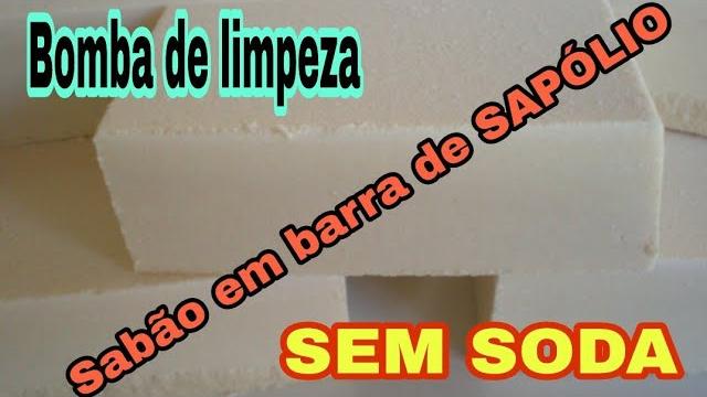 Sabão em Barra de Sapólio – Muito Fácil