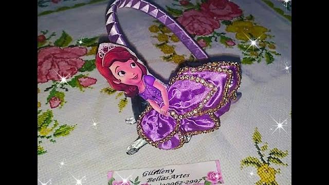 Como Fazer Tiara Princesa Sofia