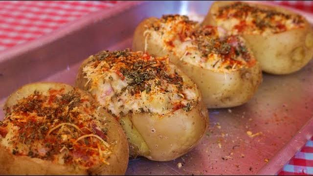 Batata Recheada ao Forno – Deliciosa e Super Fácil