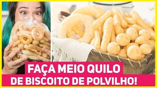 Faça Meio Quilo de Biscoito de Polvilho – Gastando Pouco