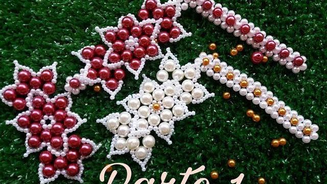 Trama de Pérolas com Flor – Parte 1