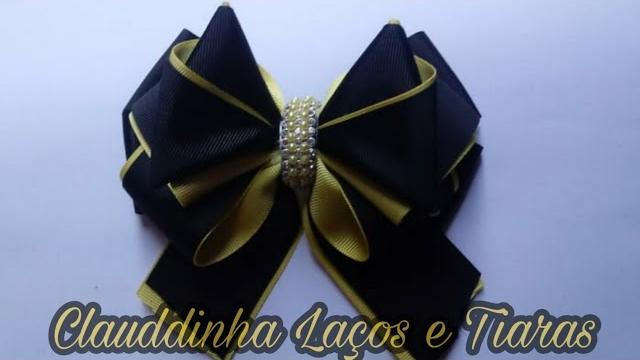Aprenda a Fazer Laço Camafeu de Luxo