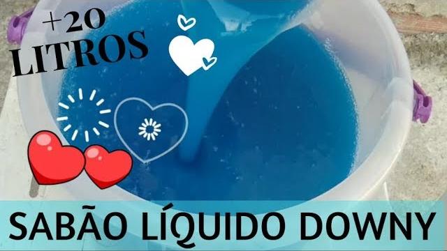 Receita de Sabão Liquido Perfumado