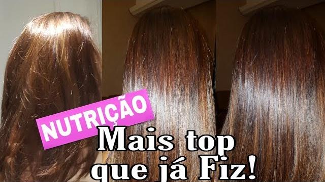 Nutrição Capilar 100% Natural Para cabelos Danificados