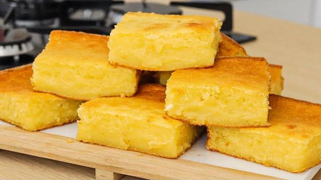 Receita de Bolo de Mandioca no Liquidificador