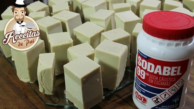 Sabão Caseiro com Óleo de Cozinha