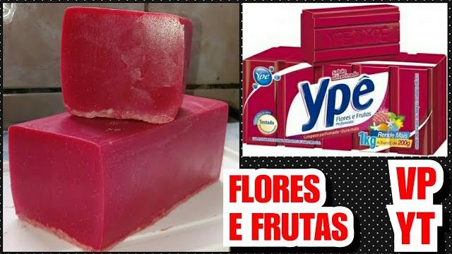 Transforme Sabão Neutro em Sabão Flores e Frutas Brilhantes