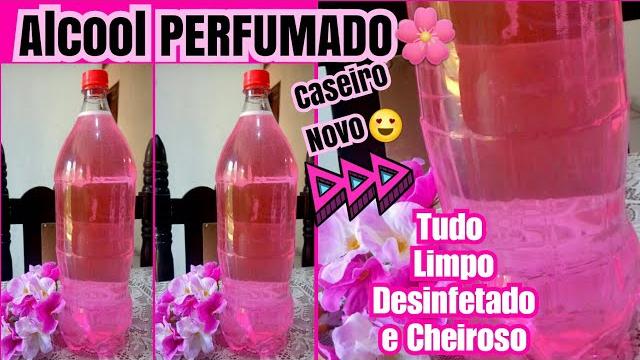 Como Fazer Álcool Perfumado Caseiro