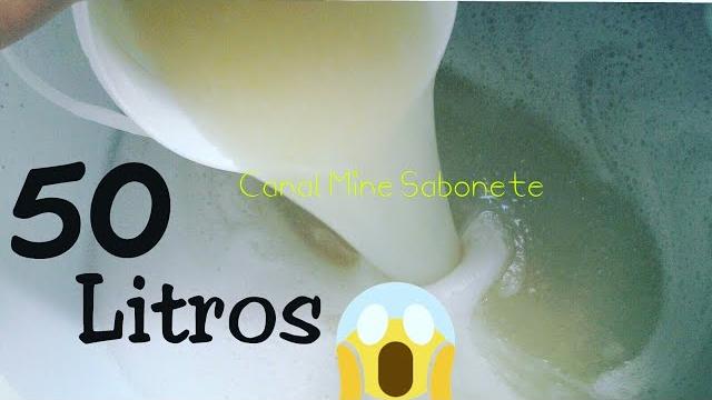 50 Litros de Sabão Liquido Rápido e Fácil – Venda
