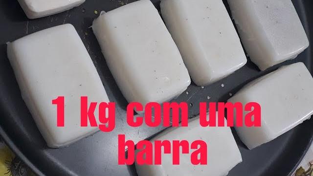 Como Fazer 1 KG de Sabonete Dove