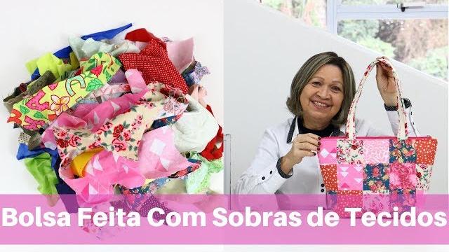Faça uma Linda Bolsa com Sobras de Tecido