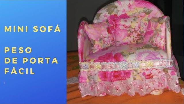 PESO DE PORTA FÁCIL – SOFÁ DE CAIXA DE LEITE