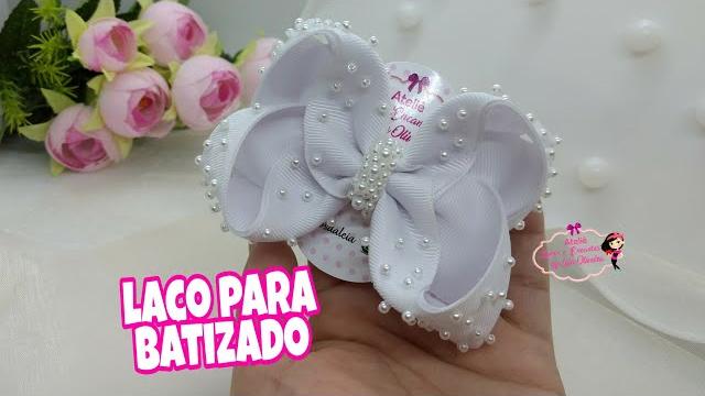 Aprenda a Fazer Laço Para Batizado