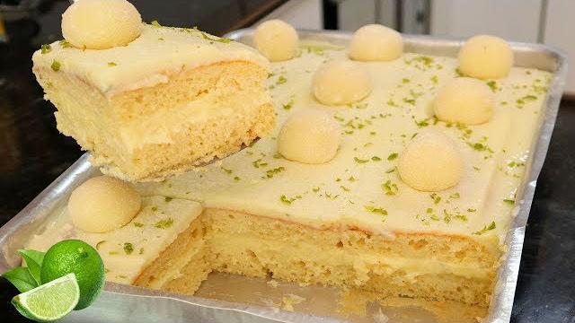 Bolo de Leite Ninho
