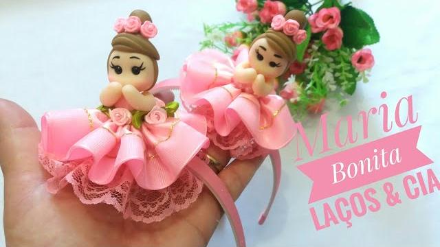 Faça Tiara Bailarina Cecília – Maria Bonita