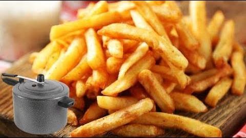 Receita de Batata Frita na Panela de Pressão – Em Três Minutos
