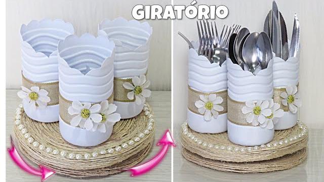 Faça Kit de Banheiro – Reaproveitando Garrafão de 5L