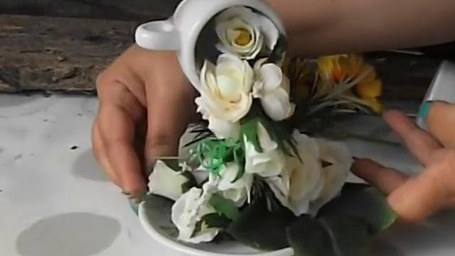 Como Fazer Cascata de Flores