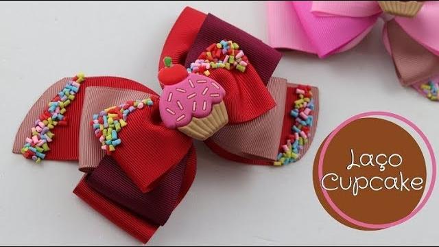 Laço Cupcake Com Granulados