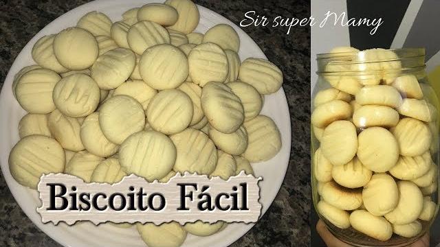 Biscoito Amanteigado 3 ingredientes