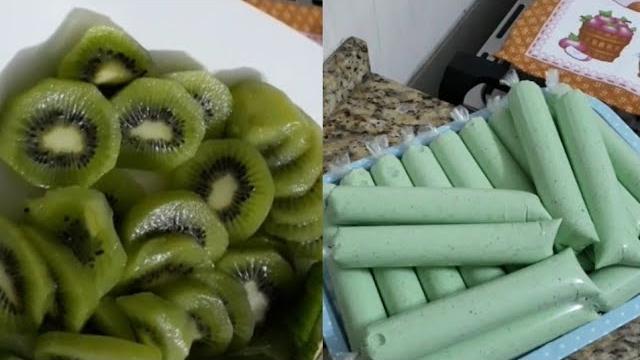 Geladinho Gourmet De Kiwi Que Rende Muito Artes Em Geral