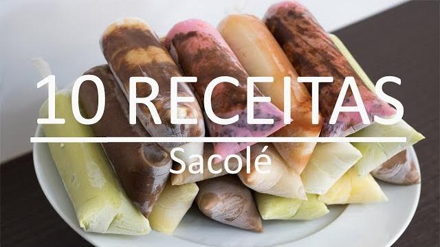 10 RECEITAS DE GELADINHO GOURMET CREMOSO  E SACOLÉ