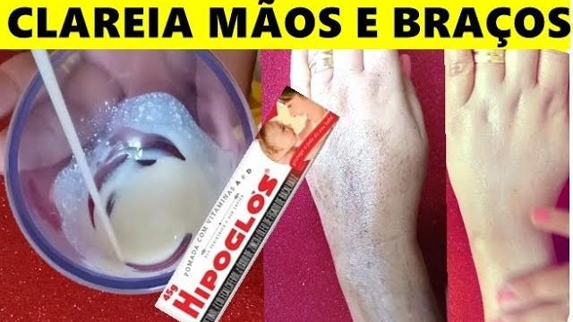 EXPULSA MANCHAS e RUGAS das MÃOS e BRAÇOS: Basta ISTO a NOITE