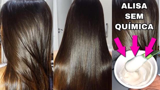 DESMAIA, SELA, CABELO MAIS LISO E ALINHADO SEM QUÍMICA – RECEITA FÁCIL